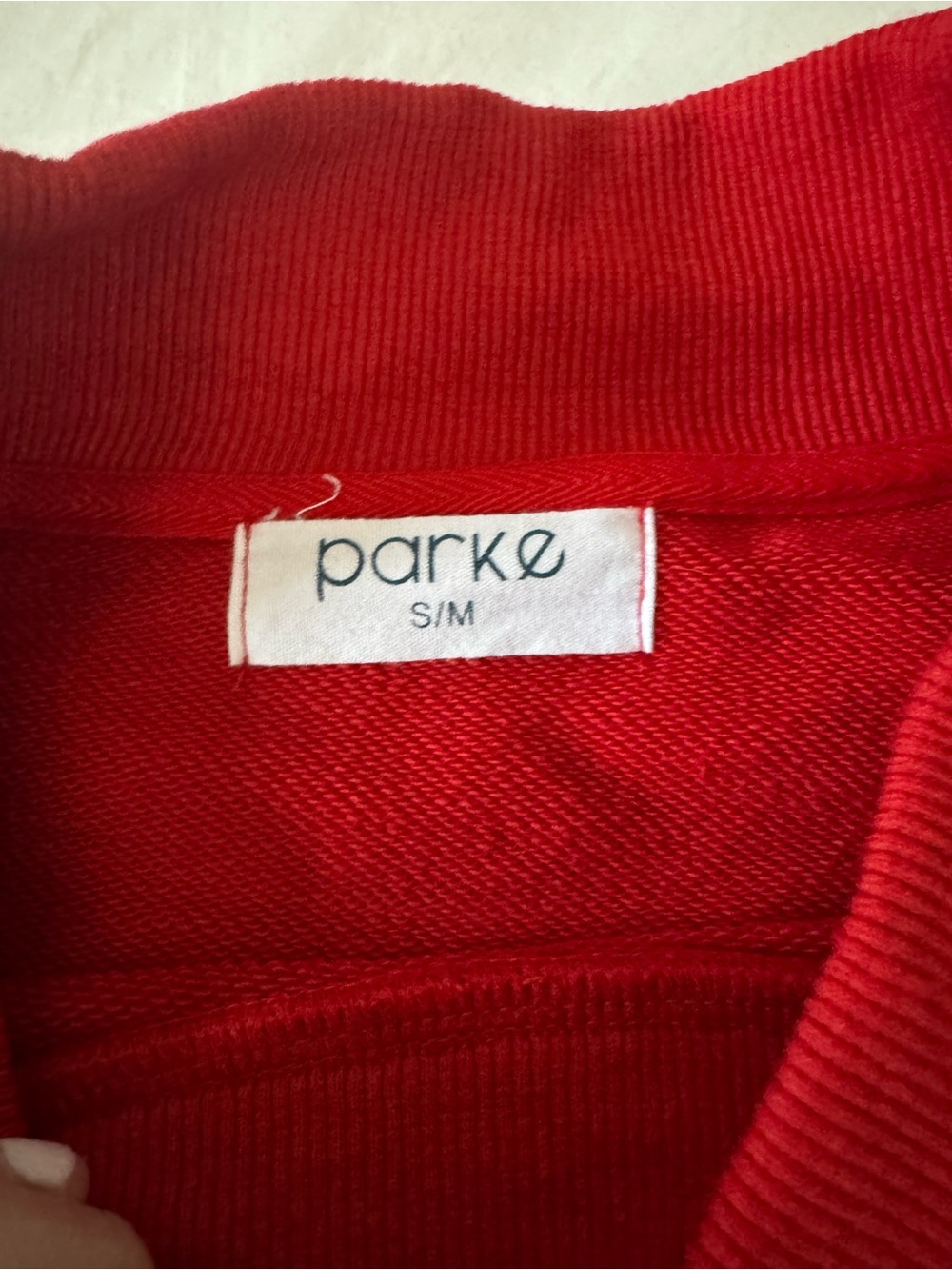 Parke Chenille Varsity Mockneck Sweatshirt - Picture 6 of 7